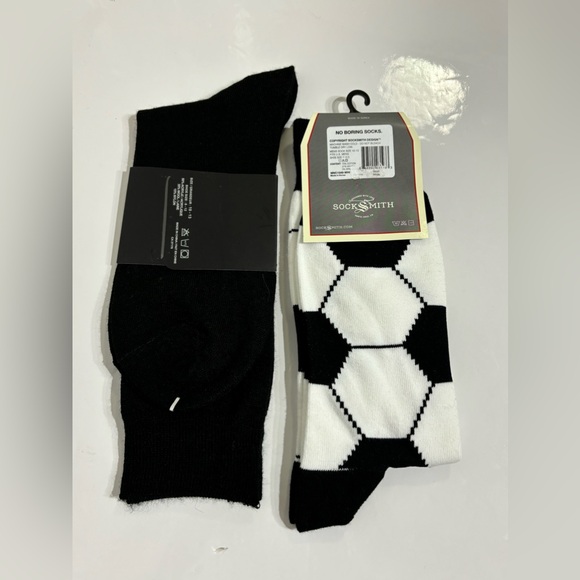 NWT Bundle of 2 pairs of Socks ( SockSmith and Key Essentials)  Size 10-13 - Picture 9 of 9